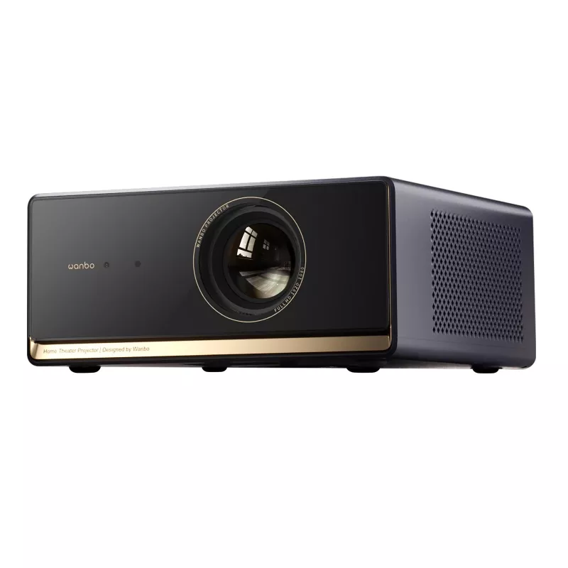 WANBO projektors X5 Pro — 1100 ANSI lūmeni, LCD, 1080p (1920x1080), 16:9, HDR10, Google TV, zils
