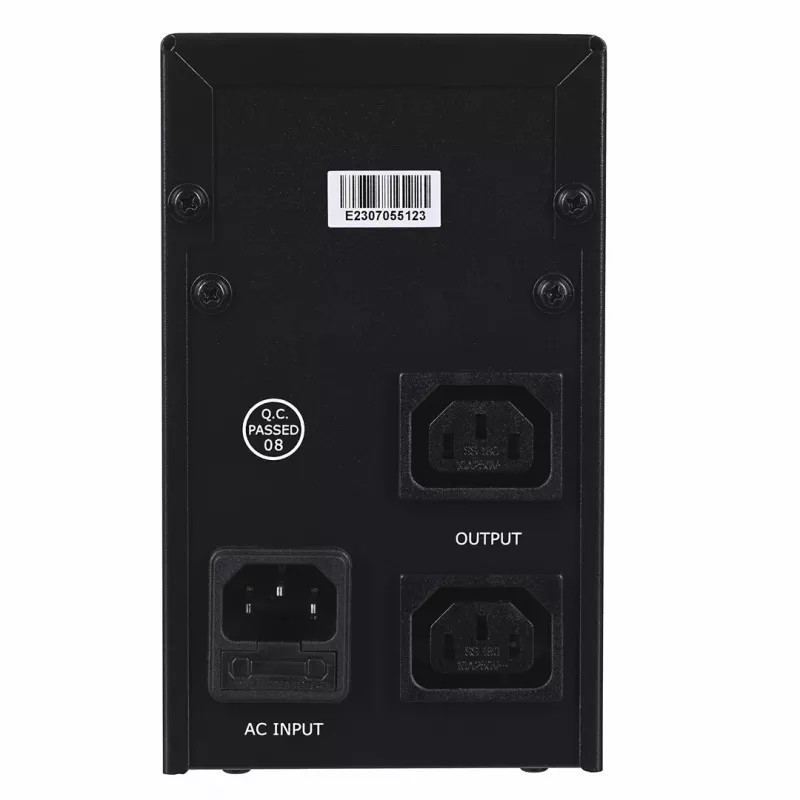 Gembird UPS-PC-652A nepārtrauktās barošanas avots (UPS) Line-Interactive 0.65 kVA 390 W 3 AC kontaktligzdas