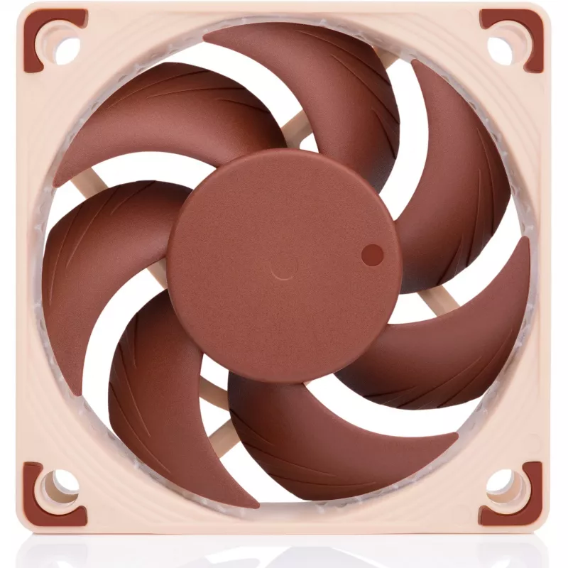 Korpusa ventilators Noctua NF-A6x15 PWM 60 mm, PWM vadība, zema trokšņa dizains