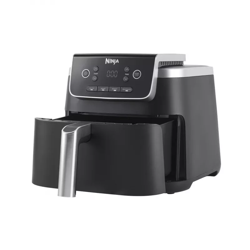 Karstā gaisa fritieris Ninja AF140EU viens 4,7 L 1750 W Melns, 4 programmas, LCD, kraukšķināšanas plāksne