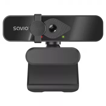 Savio CAK-06 tīmekļa kamera 3840 x 2160 pikseļi USB Melna