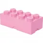 LEGO Storage Brick 8 rozā, glabāšanas kaste rozā