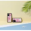 Aizsargājošs tālruņa maciņš iKins Samsung Galaxy Note 20 – Lovely Cherry Blossom dizains