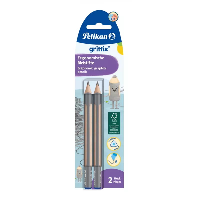 Grafīta zīmulis Pelikan 817028 B 2 gab.
