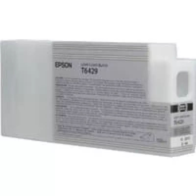 Epson T6429 gaiši gaiši melna tintes kasetne (150 ml), standarta ietilpība, gaiši gaiši melna, pigmenta tinte, 150 ml, 1 gab.
