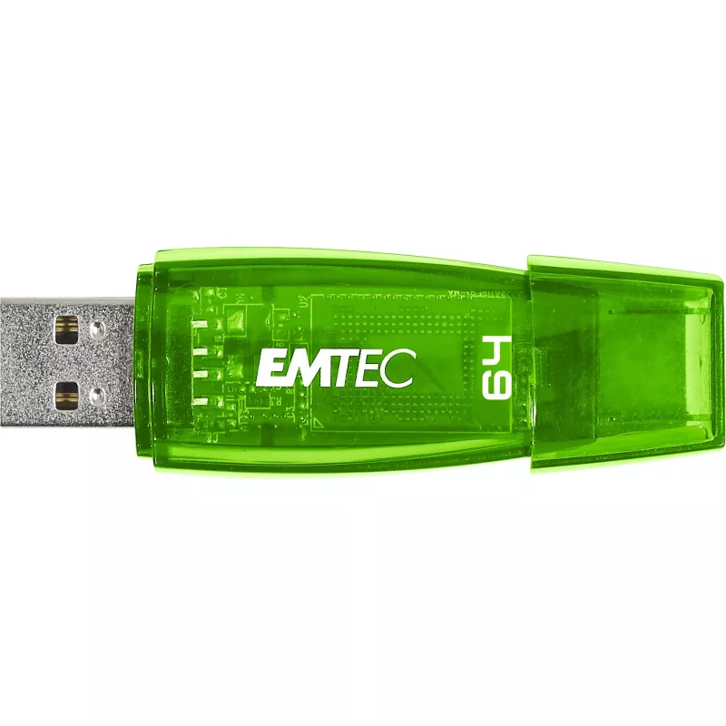 USB zibatmiņa Emtec 64 GB USB Type-A 2.0 zaļa ECMMD64G2C410