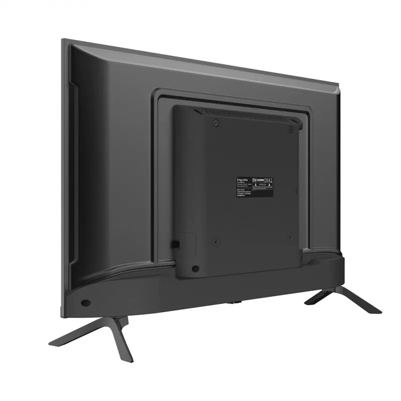 TV Krüger&Matz KM0232-V3 32 collu (81.3 cm) HD viedtelevizors, DLED, 1366×768, Wi‑Fi, 16 W, melna