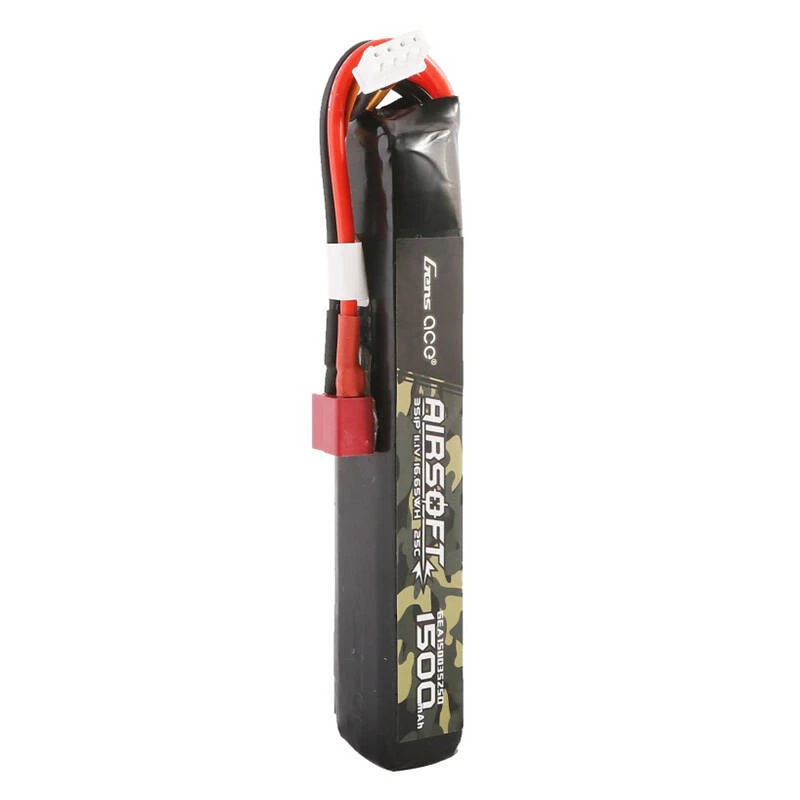 Litija polimēra (LiPo) akumulators Gens Ace GEA15003S25D 1500mAh 3S 11,1V 25C