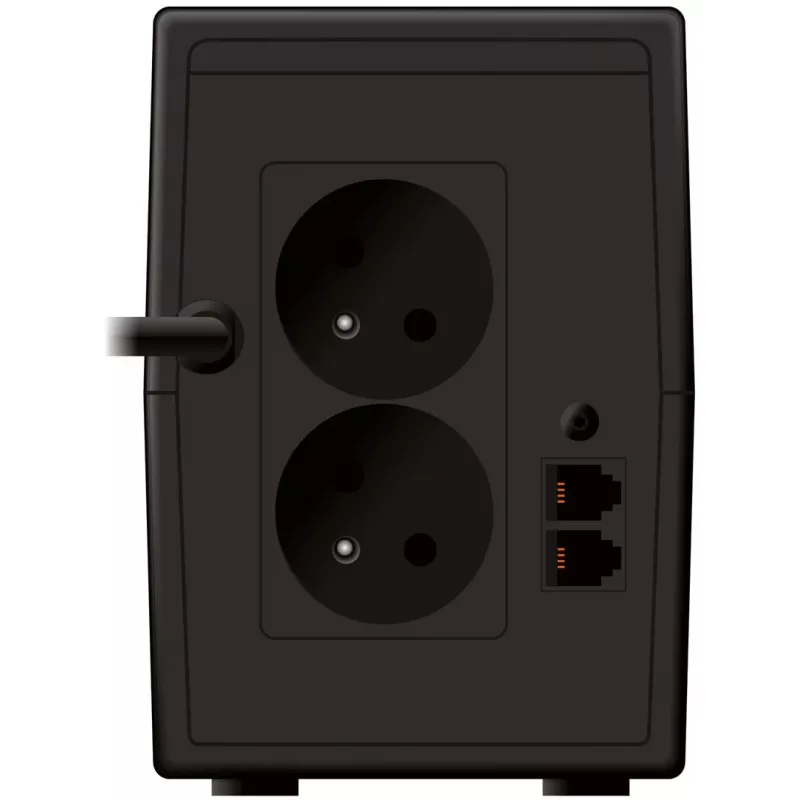 PowerWalker VI 650 SHL FR nepārtrauktās barošanas avots (UPS) Line-Interactive 0.65 kVA 360 W 2 AC kontaktligzdas