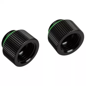 Fittings BitsPower Touchaqua — misiņš, melna apdare, 10 mm platums