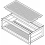 Schroff pārsega plāksne 84HP 235D 160/220D (21500037)
