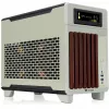 Mini korpuss THERMALTAKE TR100 WS Matcha zaļa kompakts dizains, mini-ITX/microATX atbalsts