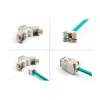 DeLOCK keystone modulis 88113 Plakans RJ-45 Zils 10 gab.