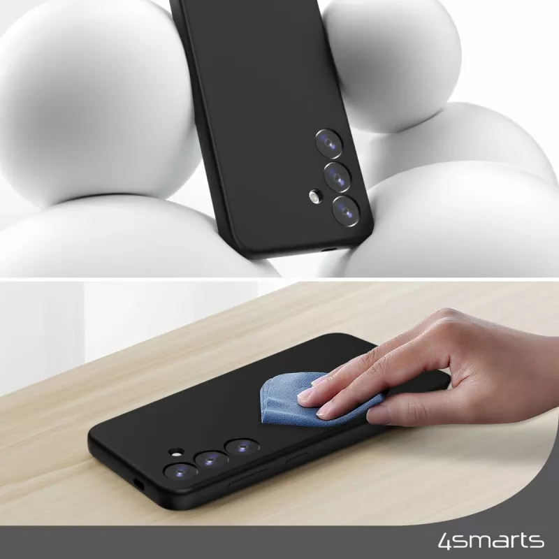 Cover 4smarts Galaxy A55 16.8 cm (6.6 inch) melns