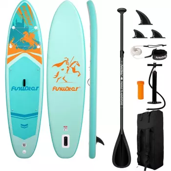 FunWater SUP dēlis SUPFW70A (tirkīza)