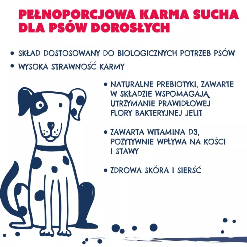 TEO ar liellopu gaļu - sausā suņu barība - 9kg