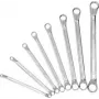 Uzgriežņu atslēgu komplekts KS Tools 512.0218 Competition Double Ring – metriskās dubultgredzena uzgriežņu atslēgas