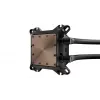 Universāls šķidruma dzesētājs ENDORFY Navis F360 ARGB melns — 360 mm radiators, 3x 120×25 mm ventilatori, 250–1800 apgr./min, sūknis 1600–2600 apgr./min, atbalsta LGA 1700/AM5/AM4