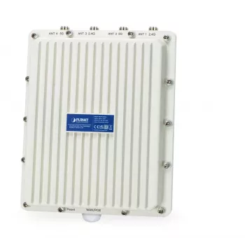 Wi‑Fi 6 piekļuves punkts PLANET WDAP-3000AX — divjoslu 2,4/5 GHz, 2400 Mb/s, PoE, IP67 alumīnijs