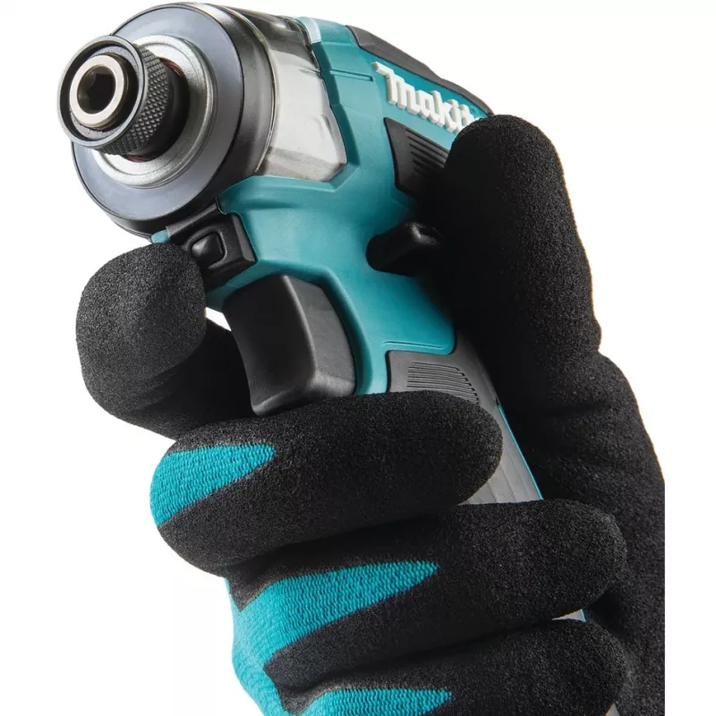Trieciena skrūvgriezis Makita DTD173RTJ 18V bezvada, 1/4 collas patrona, 3600 RPM, pistoles rokturis, litija jonu akumulators