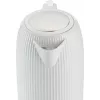 Gorenje Tējkanna | K17DPW | Elektriskā | 2200 W | 1,7 L | Nerūsējošais tērauds | 360° grozāma pamatne | Balta