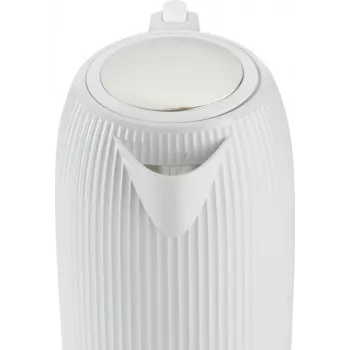 Gorenje Tējkanna | K17DPW | Elektriskā | 2200 W | 1,7 L | Nerūsējošais tērauds | 360° grozāma pamatne | Balta