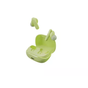 Bezvadu austiņas, kas ievietojamas ausī, Skullcandy Smokin’ Buds – zaļas, intraaurālas, 20–20000 Hz, 0,0406 kg