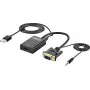 SpeaKa Professional AV pārveidotājs SP-12111624[VGA ligzda - HDMI] 1920 x 1080 pikseļi (SP-12111624)