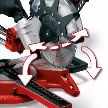 Leņķzāģis Einhell TC-SM 2534/1 Dual