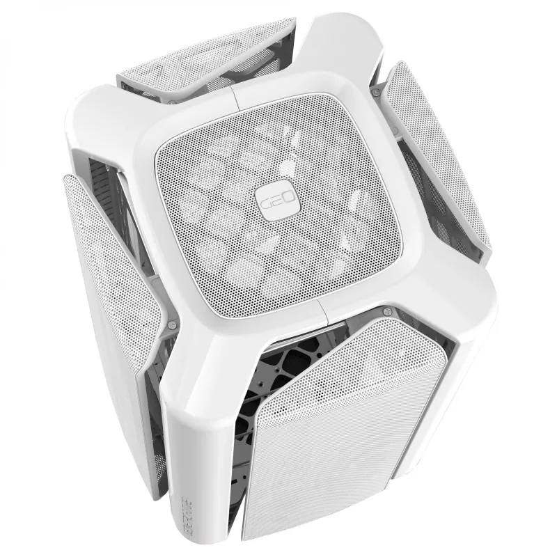 Geometric Future M2 THE ARK korpuss, Mesh - balts