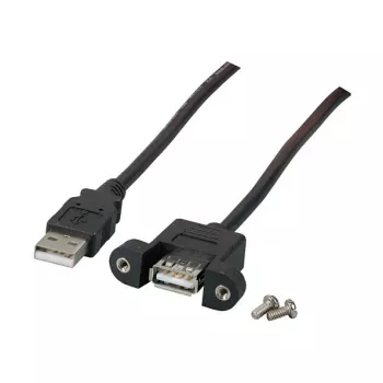 Efb K5291SW.0,5V2 USB kabelis Melns