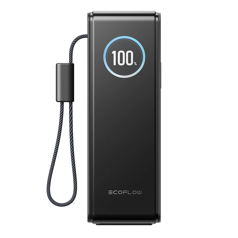 Powerbank ECOFLOW RAPID 25K ar iebūvētu kabeli
