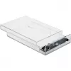 HDD/SSD korpuss DeLOCK 42623 caurspīdīgs 2.5/3.5 collu