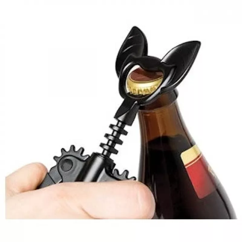 Basic corkscrew Ototo Design OT914 Melns