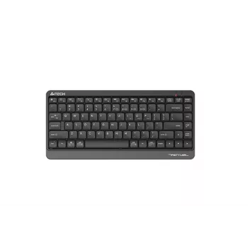 Bezvadu tastatūra A4Tech FSTYLER FBK11 2.4GHz Bluetooth pelēka - kompakts izkārtojums, bezvadu divrežīmu