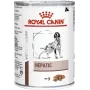 Veterinārās diētas mitrā suņu barība Royal Canin Hepatic Adult 420 g kanna — aknu atbalsts, putnu gaļas garša, 6,5% olbaltumvielu, 4% tauku