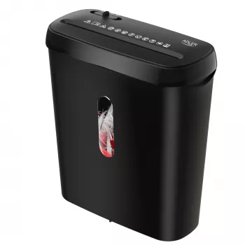 Papīra smalcinātājs | AD 1039 | Melns | 8 L | 70 dB | Slokšņu griešana