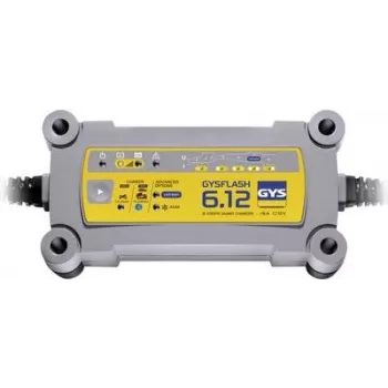 Akumulatora lādētājs GYS FLASH 6.12 — 12V 6A automātiskais lādētājs