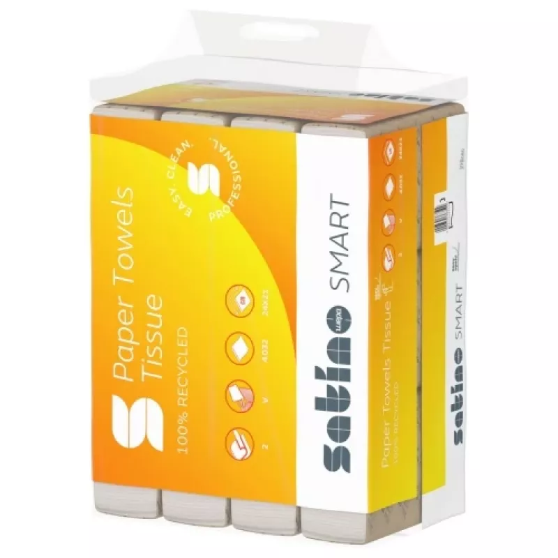 Papīra roku dvielis wepa V-Fold LPMB2336V 336 loksnes 2-kārtu