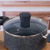 Stockpot Russell Hobbs RH00848EU 20 cm stone – stovetop cooking pot with lid