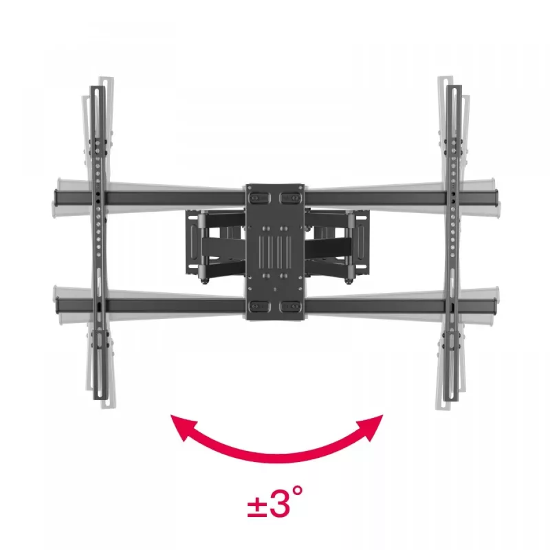 TV kronšteins TB TB-854 televizoriem līdz 100 collām, maks. 65 kg, VESA 800×600