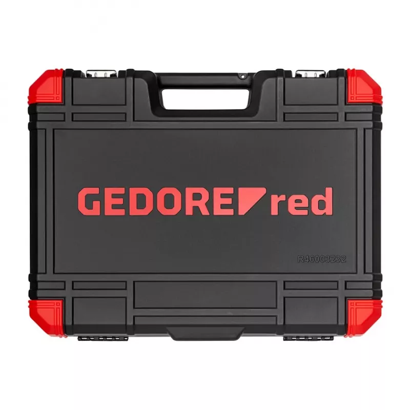 Uzgriežņu atslēgu komplekts Gedore R46003232, 232 gab., 1/4 collas un 1/2 collas piedziņa