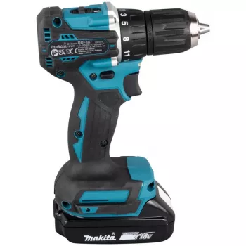 Makita DDF487RAJ akumulatora skrūvgriezis/triecienskrūvgriezis 1700 RPM melns, zaļš