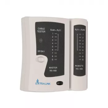 Extralink kabelis Tester, RJ45 RJ11