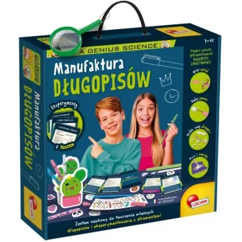 Pildspalvu komplekts Liscianigiochi IM A Genius 304-PL107988 — bērnu izglītojošs marķieru un pildspalvu komplekts