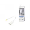 Video kabeļa adapteris LOGILINK Mini DisplayPort uz HDMI tipa A CV0036A, 0,1 m, pelēks