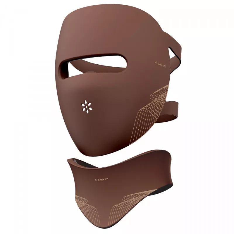 Garett Beauty Skin Ritual Face & Neck LED maska, brūna