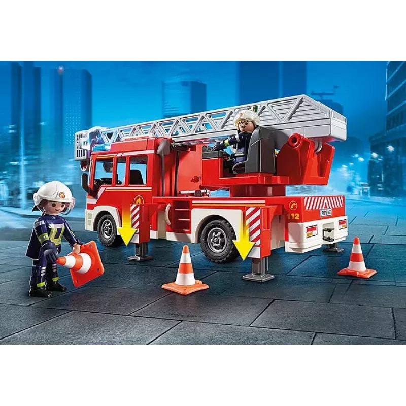 Ugunsdzēsēju kāpņu mašīna Playmobil 9463