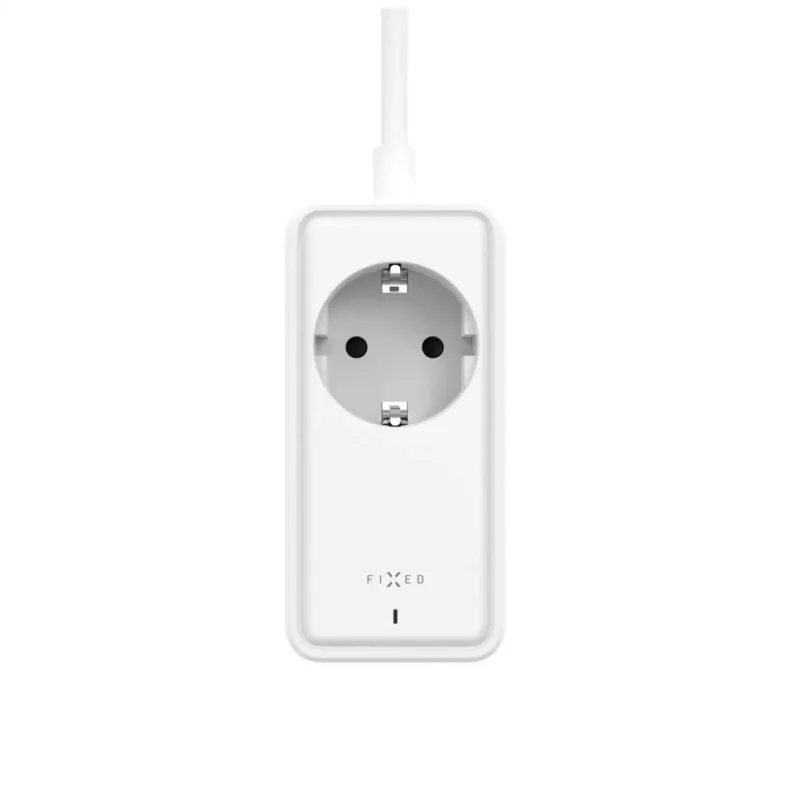 Strāvas pagarinātāja adapters FIXED FIXCS65-1.5-WH ar 2× USB-C PD 65W un 2× USB-A pieslēgvietām