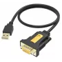 Vision TC-USBSER USB–RS-232 seriālais adapteris, kas pārveido USB portu par DB9 COM portu RS-232 vadības lietojumiem.
